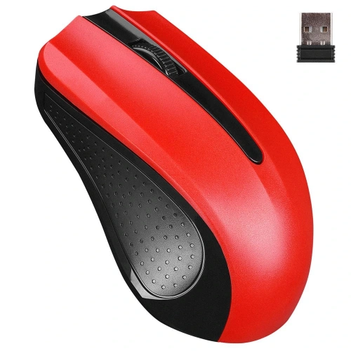 Everest Sm-537 Usb Kırmızı 1500dpı 2.4ghz Kablosuz Mouse (10mt)