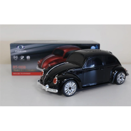 Everton Rt-1939 Antrasit Arabalı  Bluetooth Fm-usb-tf-aux Şarjlı Nostaljik Radyo