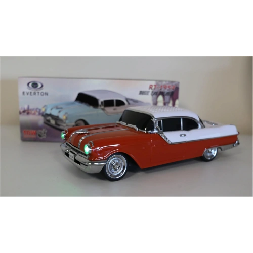 Everton Rt-1954 Turuncu Arabalı  Bluetooth Fm-usb-tf-aux Şarjlı Nostaljik Radyo