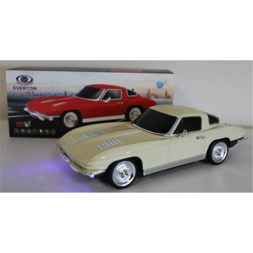 Everton Rt-1956 Bej Arabalı  Bluetooth Fm-usb-tf-aux Şarjlı Nostaljik Radyo