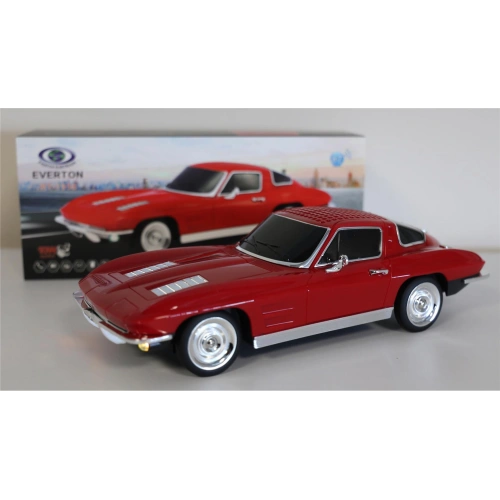 Everton Rt-1956 Kırmızı Arabalı  Bluetooth Fm-usb-tf-aux Şarjlı Nostaljik Radyo