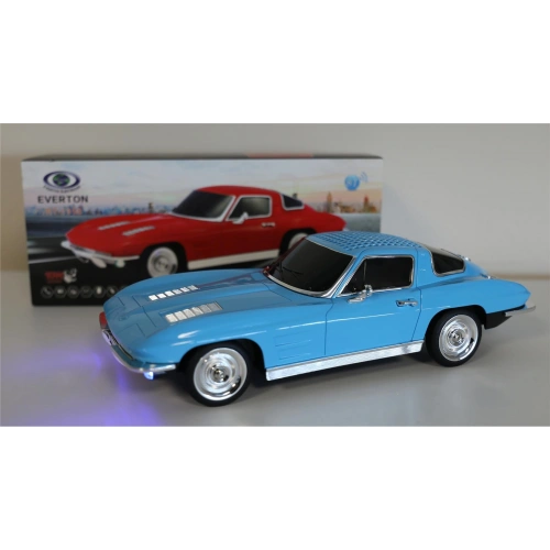 Everton Rt-1956 Mavi (blue) Arabalı  Bluetooth Fm-usb-tf-aux Şarjlı Nostaljik Radyo