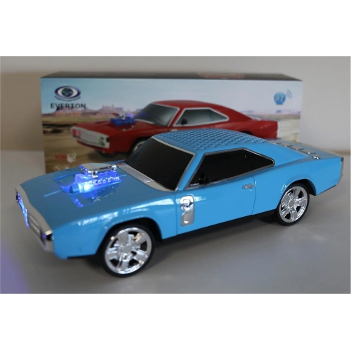 Everton Rt-1959 Mavi (blue) Arabalı  Bluetooth Fm-usb-tf-aux Şarjlı Nostaljik Radyo
