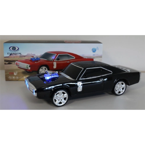 Everton Rt-1959 Siyah Arabalı  Bluetooth Fm-usb-tf-aux Şarjlı Nostaljik Radyo