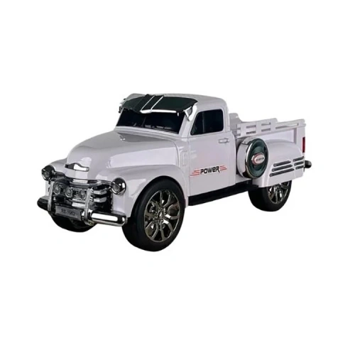 Everton Rt-1962 Beyaz Arabalı Bluetooth Fm-Usb-Tf-Aux Şarjlı Nostaljik Radyo
