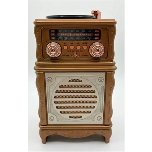Everton Rt-381 Bluetooth Fm-usb-tf-aux Şarjlı Nostaljik Radyo