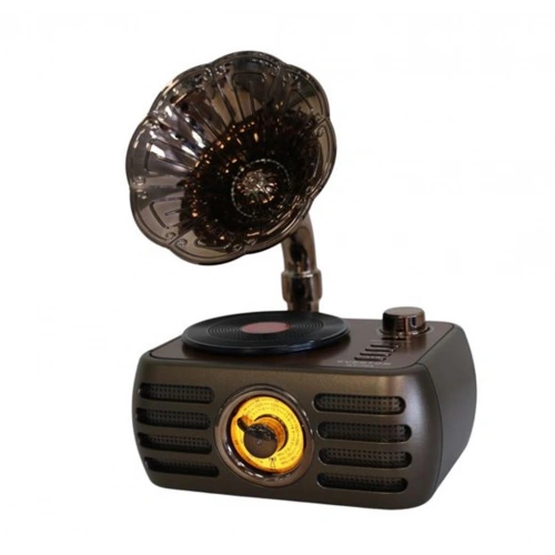 Everton Rt-704 Gramafonlu Bluetooth Fm-usb-tf-aux  Şarjlı Nostaljik Radyo