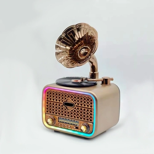 Everton Rt-709 Gramafonlu Bluetooth Fm-usb-tf-aux Şarjlı Nostaljik Radyo