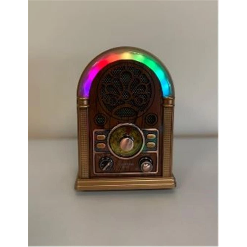Everton Rt-752 Şarjlı, Led Işıklı  Nostaljik Radyo( Bluetooth-usb-sd-fm)