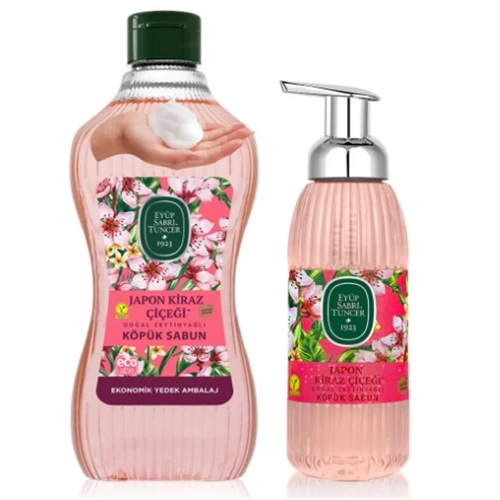 Eyüp Sabri Tuncer 1,5 Ltl Japon Kiraz Çiçeği Pet Şişe Köpük Sabun