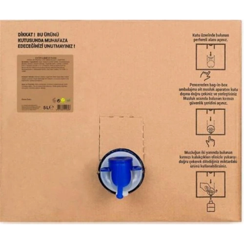 Eyüp Sabri Tuncer Alaçatı Lavantası Doğal Zeytinyağlı Sıvı Sabun 5 lt - Bag in Box