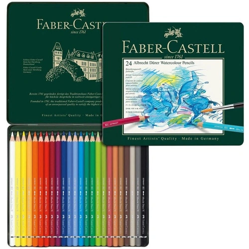 Faber-castell Albrecht Dürer Aquarell Boya Kalemi 24 Renk