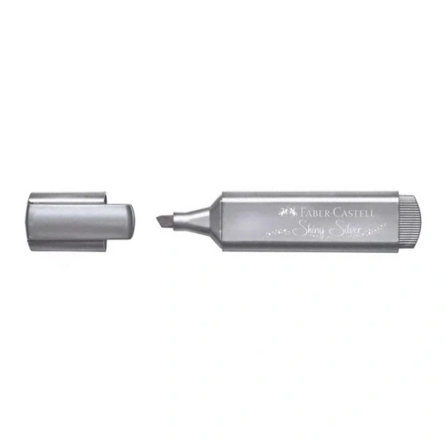 Faber-castell Fosforlu Kalem 46 Metalik Gümüş 5030154661