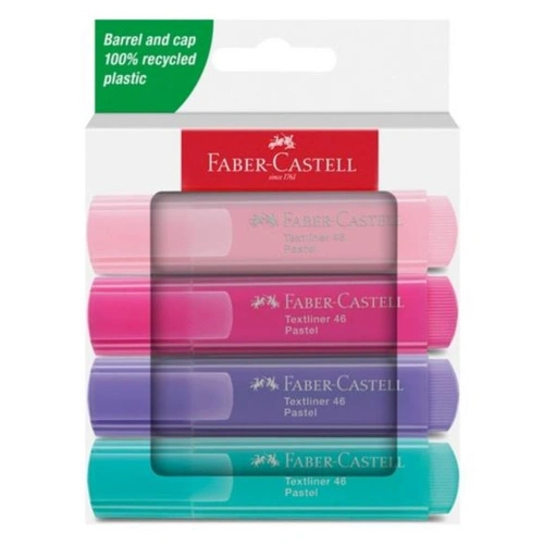 Faber-castell Fosforlu Kalem Pastel 4 Lü 46