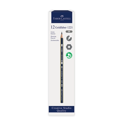 Faber-Castell Kurşun Kalem Dereceli Goldfaber 2B 5165 00001