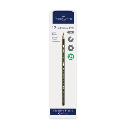 Faber-Castell Kurşun Kalem Dereceli Goldfaber 2H