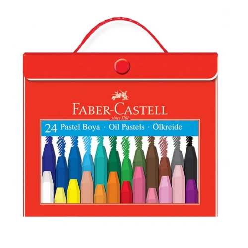 Faber-castell Pastel Boya Çantalı Köşeli 18 Renk 5281 125119