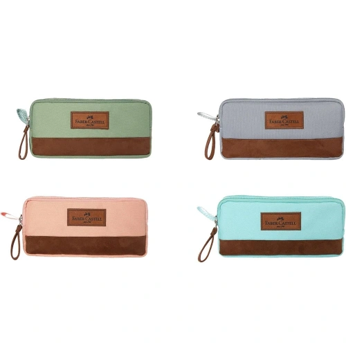 Faber-castell Pastel Kalem Çantası Çift Gözlü