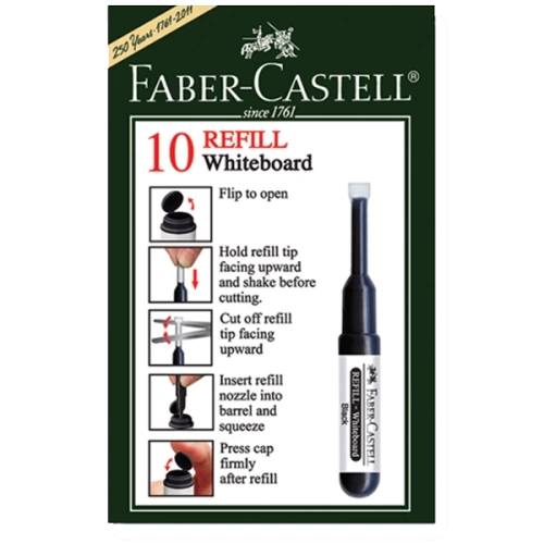 Faber-Castell Tahta Kalem Mürekkebi W20 Siyah 25 43 99