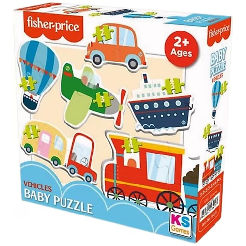 Fisher-price Baby Puzzle Vehıcles