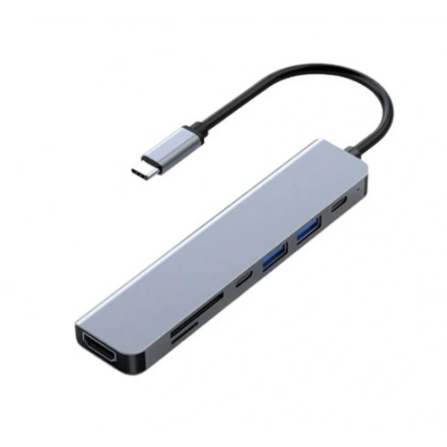 Frısby Fa-7684c Type-c -7in1 Usb-c+hdmı +sd-tf+usb3,0+pd+usb-c