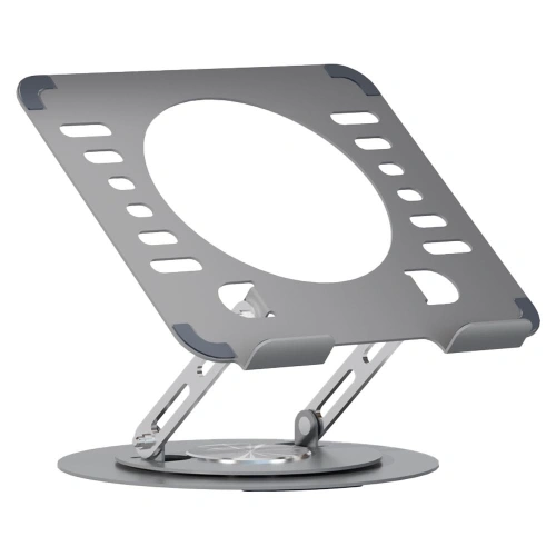 FRISBY FNC-5175ST, 10"-15.6" Taşınabilir,  Katlanır, Notebook Standı, Ayarlanabilir Yükseklik, Alüminyum (Gümüş)