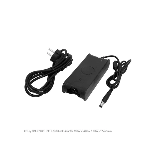 Frisby Fpa-7226dl Notebook Adaptör (dell) 19.5v  4.62a (uç Boyutu : 7.4 X 5.0mm)