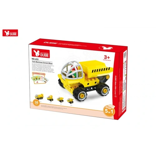 Galtoys Wange Dubıe İnşaat Araçları 5 İn 1 (+5 Kart) 38 Parça Gal-433