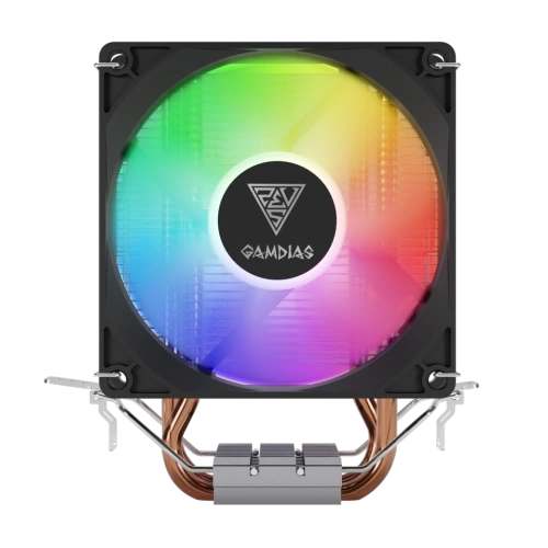 GAMDIAS BOREAS E1-210 Lite, 92mm, CPU  Kule Tipi Hava Soğutma, Doğrudan Temas Teknolojisine Sahip 2 adet Gelişmiş Bakır Isı Borusu (AMD AM5 ve INTEL Tüm işlemciler ile uyumlu)