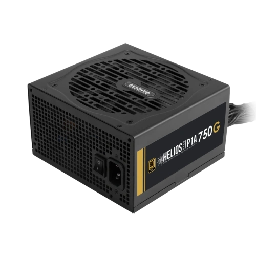 GAMDIAS HELIOS P1A-750G, 750W, 80+ Gold, Aktif PFC, GAMING, ATX, Power Supply (PSU)