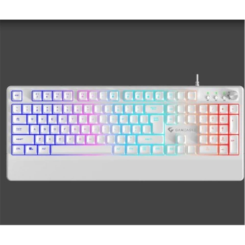 Gameagle Ge2008 Frost Blade Rgb Membran Beyaz Oyuncu Klavyesi