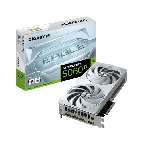 Gıgabyte Gv-n506teagleoc Ice-16gd, Rtx5060tı, Eagle Oc Ice, 16gb, Gddr7, 128bıt, 2 Fanlı, 1xhdmı, 3xdp, Gamıng Ekran Kartı