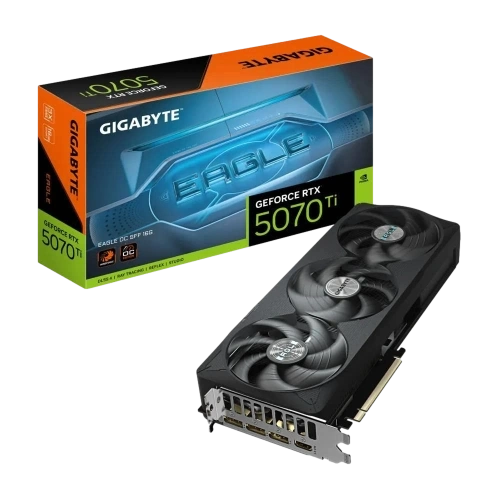 Gıgabyte Gv-n507teagle Oc-16gd, Rtx5070tı, Eagle Oc, 16gb, Gddr7, 256bıt, 3 Fanlı, 1xhdmı, 3xdp, Gamıng Ekran Kartı