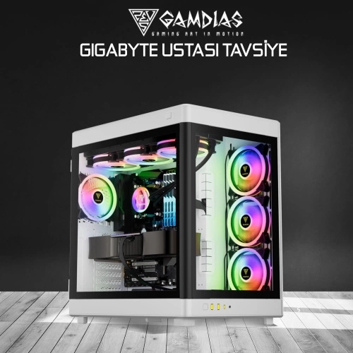 GIGABYTE USTASI TAVSİYE, RYZEN 9 7900X, 32Gb DDR5 Ram, 1Tb NVMe SSD, 8Gb GDDR6 RTX4060 Ekran Kartı, 850W Kasa, Free Dos GAMING TAVSİYESİ