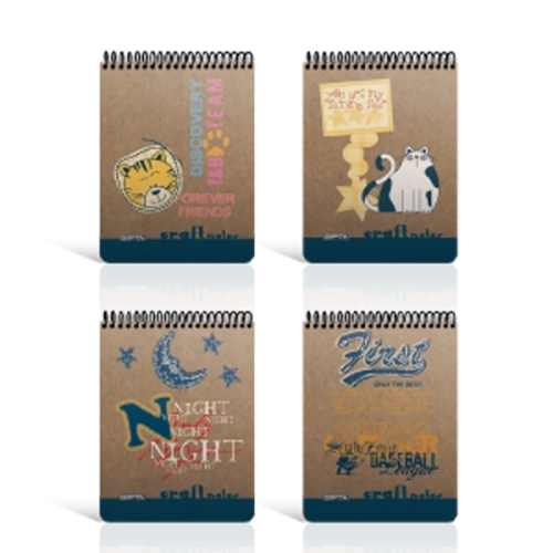 Gıpta Bloknot Craft Spiralli Sert Kapak Çizgili 100 YP A4 1783