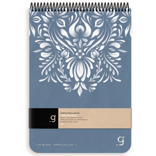 Gıpta Bloknot Thebook Blocks Spiralli Sert Kapak 17x24 100 Yp Çizgisiz 5526