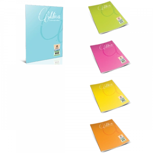 Gıpta Defter (dikişli ) Mica Plastik Kapak Kareli 40 Yp A4 1703