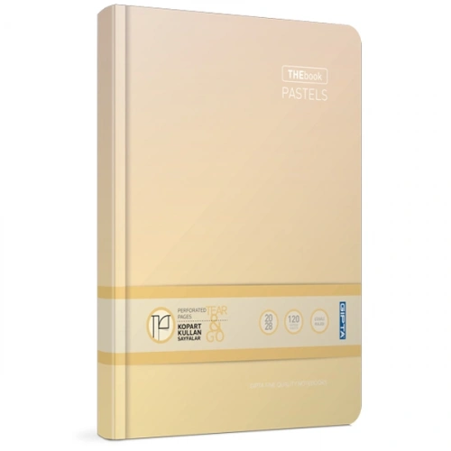 Gıpta Defter Thebook Pastel Sert Kapak Kareli 120 Yp 14x20 3059