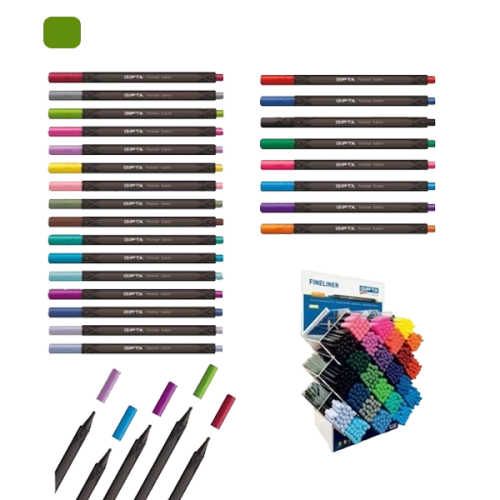 Gıpta Fineliner 0.4 MM Üçgen Yeşil K600017
