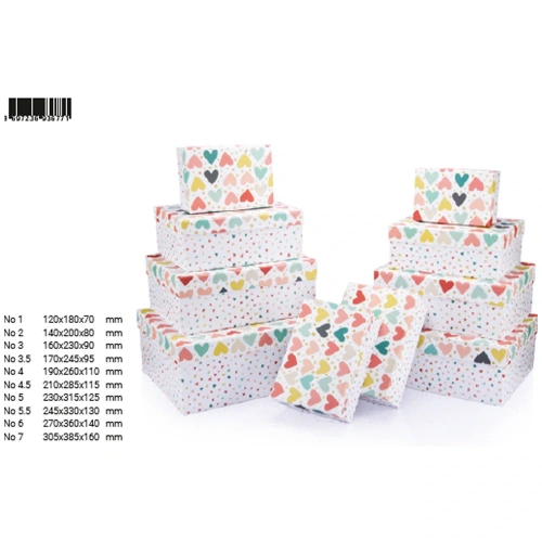 Gıpta Hediye Kutusu Alegre Dikdörtgen 10 LU BX67710