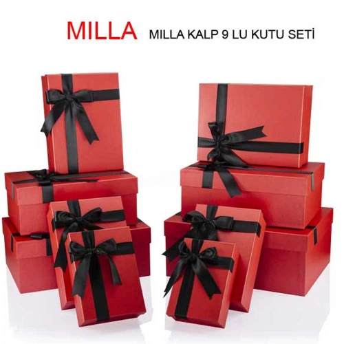 Gıpta Hediye Kutusu My Red Dikdörtgen 10 Lu Bx76170