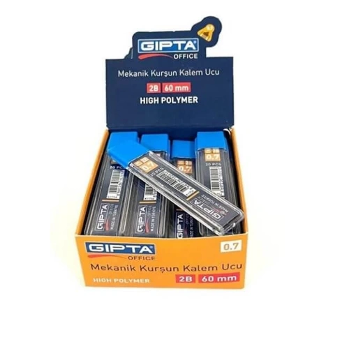 Gıpta Min 60 MM 2B 0.7 MM 20 Li Tüp K1754