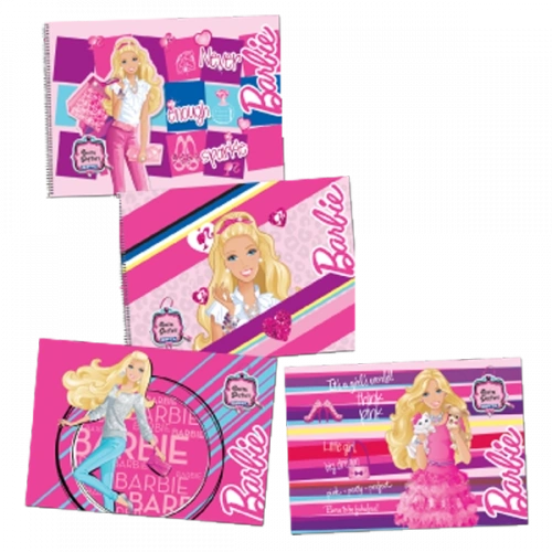 Gıpta Resim Defteri Spiralli 15 Yp 25x35 Barbie 5452