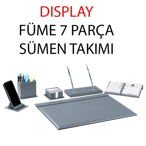 Gıpta Sümen Takımı 7 Parça Dısplay Füme 4-8122000-2071
