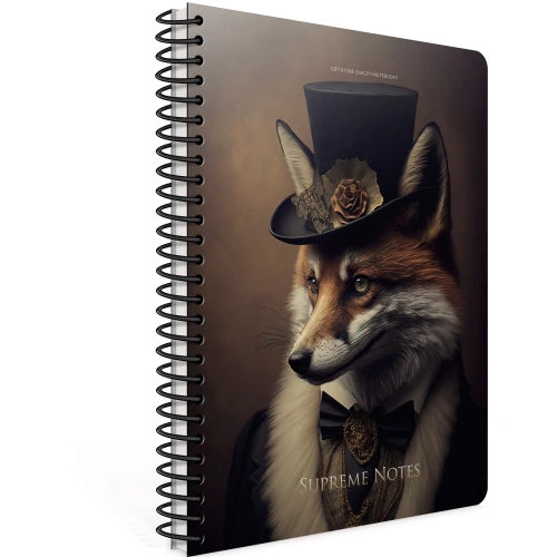 Gıpta Supreme Notes Spiralli Sert Kapak Defter 17x24 120 YP Çizgili