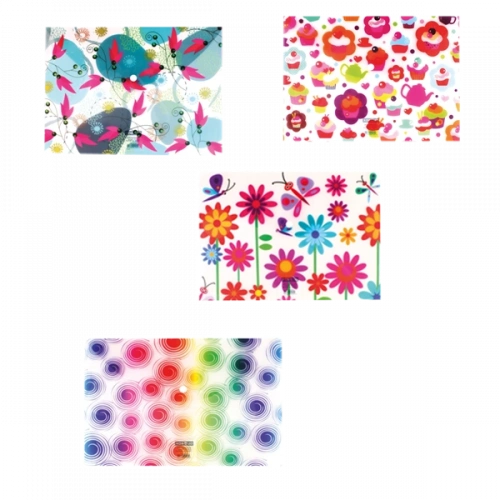 Globox Çıtçıtlı Dosya Cd Bölmeli 6671