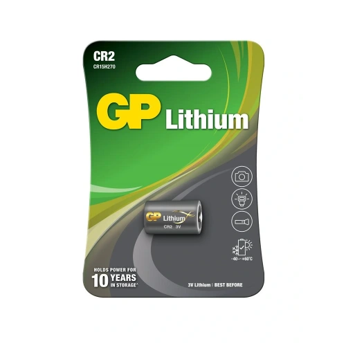 Gp Gpcr2-u1 Cr2 3v Lityum Pil Fotoğraf Makinesi Pili Tekli Paket