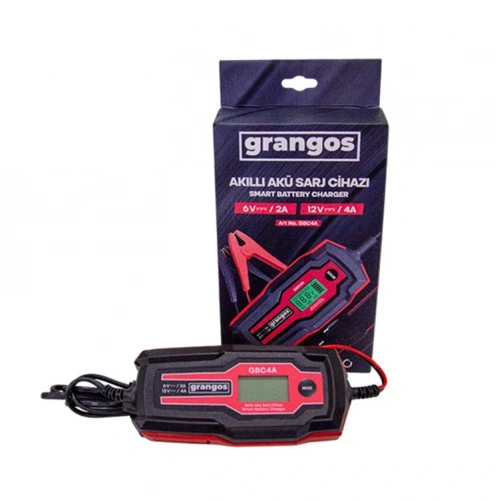 Grangos Gbc4a 6v / 12v 70 Ah Akıllı Dijital Akü Şarj Ve Bakım Cihazı