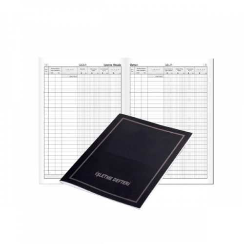 Gülpaş İşletme Hesabı Defter Plstik Kapak 48 Yp 130