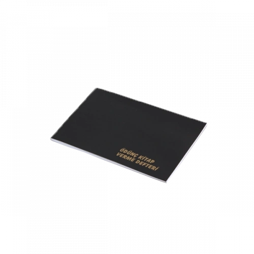 Gülpaş Ödünç Kitap Verme Defteri Plastik Kapak